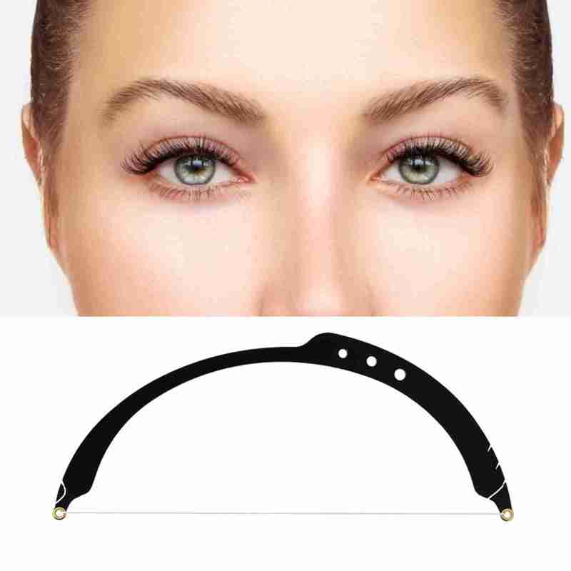 Microblading Line Marker: Black Aluminum Alloy Durable Line Marker - Easy To Use Miniature Dispenser Professional Eyebrow Tool for Beauty Salon, Cosmetology School or Home Personal Makeup - Image 2