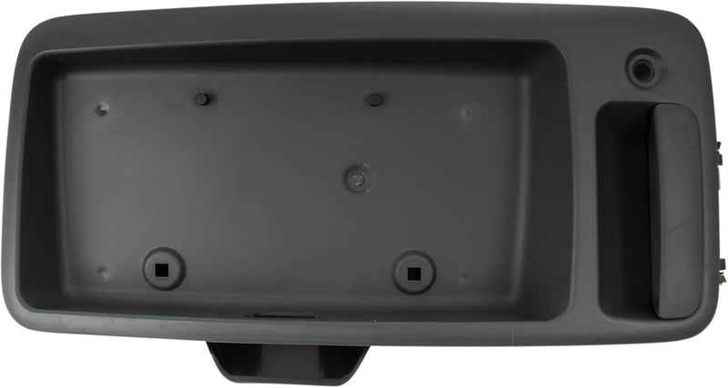 TRQ Right Rear Cargo Exterior Door Handle for Chevrolet Express & GMC Savana (1996-2002) - Black - Image 1
