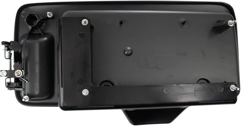 TRQ Right Rear Cargo Exterior Door Handle for Chevrolet Express & GMC Savana (1996-2002) - Black - Image 2