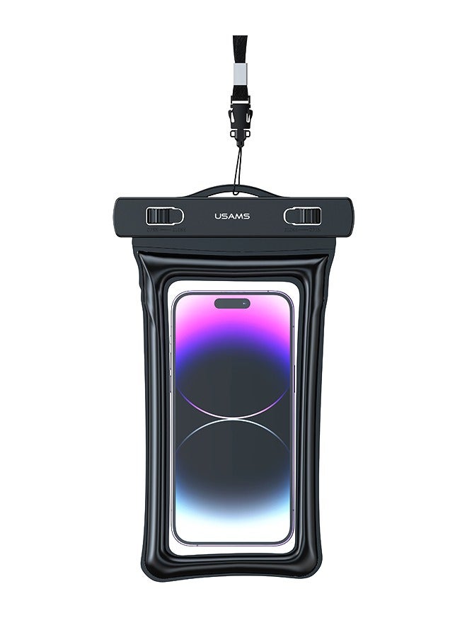 Usams 7 inch Mobile Phone Waterproof Bag Floating Airbag Swimming Bag Pouch Phone Protective Case - Image 3