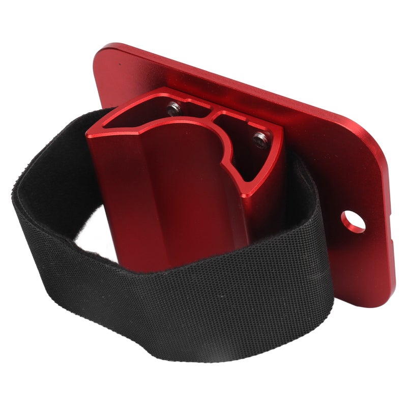 Car Roof Bike Rear Wheel Bracket Aluminum Alloy Wear Resistant Car Rooftop Bike Rear Mount for Car Coupes Hatchbacks Red - Image 4