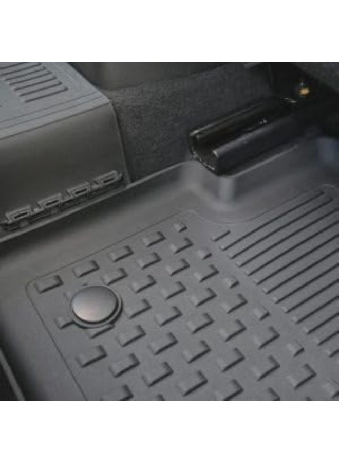 Full Car Floor Mat Set with Custom Design, Water Resistant Material, Non-Slip Base and Daily Protection - Image 2