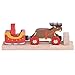 Bigjigs Rail Santa Sleigh with Reindeer Toy Train  Bigjigs Train for Christmas Train Sets Quality Wooden Train Track Accessories Bigjigs Train Accessories - Image 4