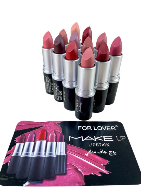 12-Piece MAKE UP Lipstick