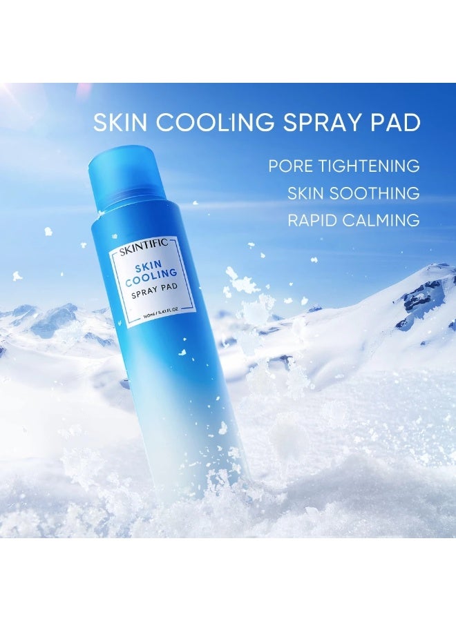 Skintific Cooling Spray Pad 160ml Cooling Or Skin Oil Serum Soothe redness calm irritated skin Centella - Image 2