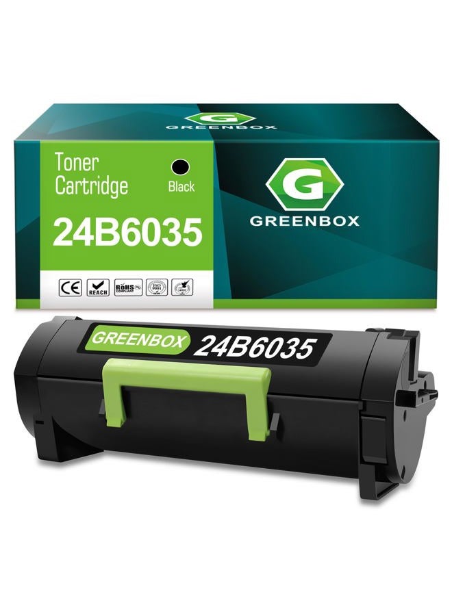 GREENBOX Remanufactured 24B6035 Toner Cartridge for M1145 XM1145 Printer (16,000 Pages, 1 Black) - Image 1