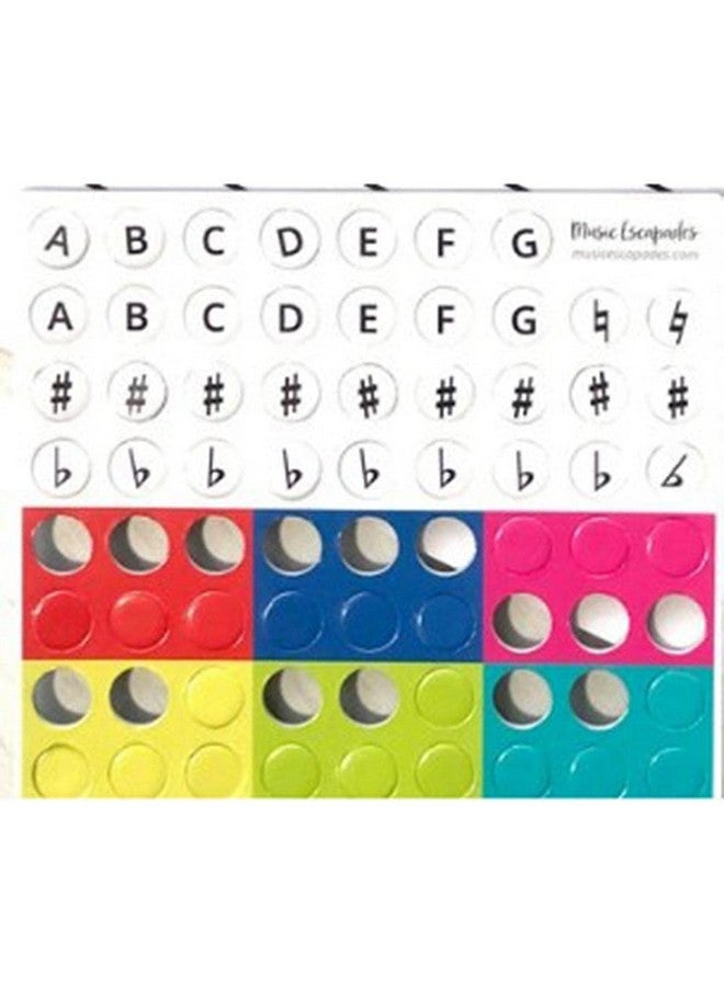 Hztyyier Magnetic Dry Erase Board Note Reading Borad Small Dry Erase Whiteboard for Music Teacher Teaching Piano Teacher - Image 3