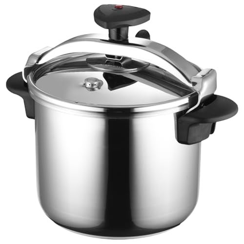 MAGEFESA Star 8.4-Quart Stainless Steel Pressure Cooker, Works on All Stovetops (Induction Compatible), Safety Lock & 8 PSI Cooking - Image 1