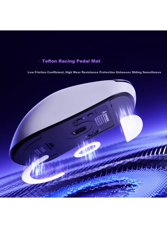 Ausdom G03 V2pro Wireless Gaming Mouse Lightweight Long Battery Life 54l15 Flagship Controller Wired Dual-mode 3395 Engine Native Dual 8k Report Rate Snow Leopard - Image 2