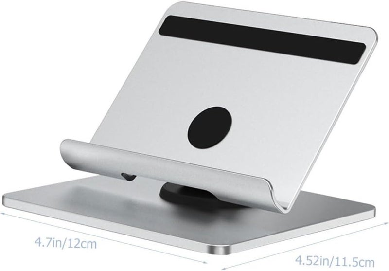 Adjustable Desktop Phone Bracket and Folding Tablet PC Holder for Home and Office Use, Aluminum Alloy Smart Phone Stand with Height Lift, Compact Desk Cellphone Support - Image 2
