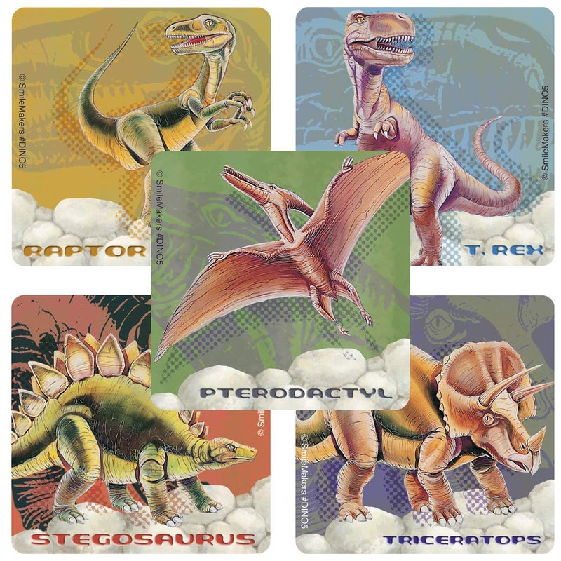 Dino Stickers 100 per Pack