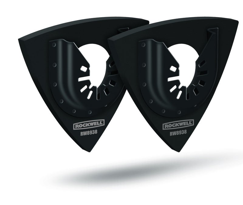 Rockwell أداة متعددة الاستخدامات Rockwell RW8938 Sonicrafter مع وسادة صنفرة مثقوبة بنظام ملاءمة عالمي، عبوة 2 - Image 4