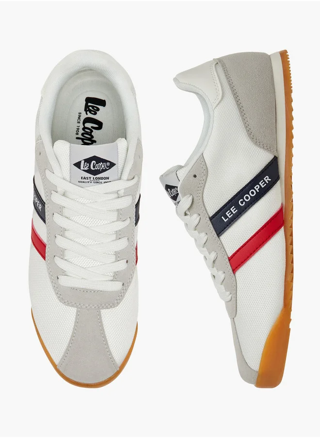 لي كوبر Women's Colourblock Lace-Up Sneakers