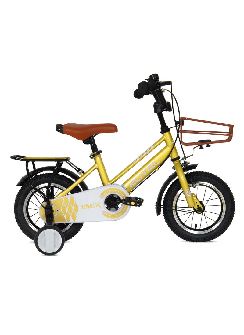 Vaux Vaux  - Royal 14" Kids Bike - Gold  - Image 1