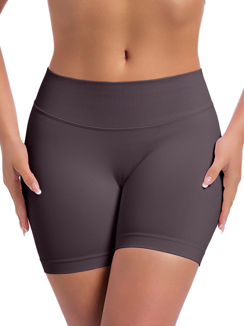 OVESPORT 3 Pack Seamless Women Workout Shorts Scrunch Butt Lifting Gym Booty Biker Shorts - Image 3