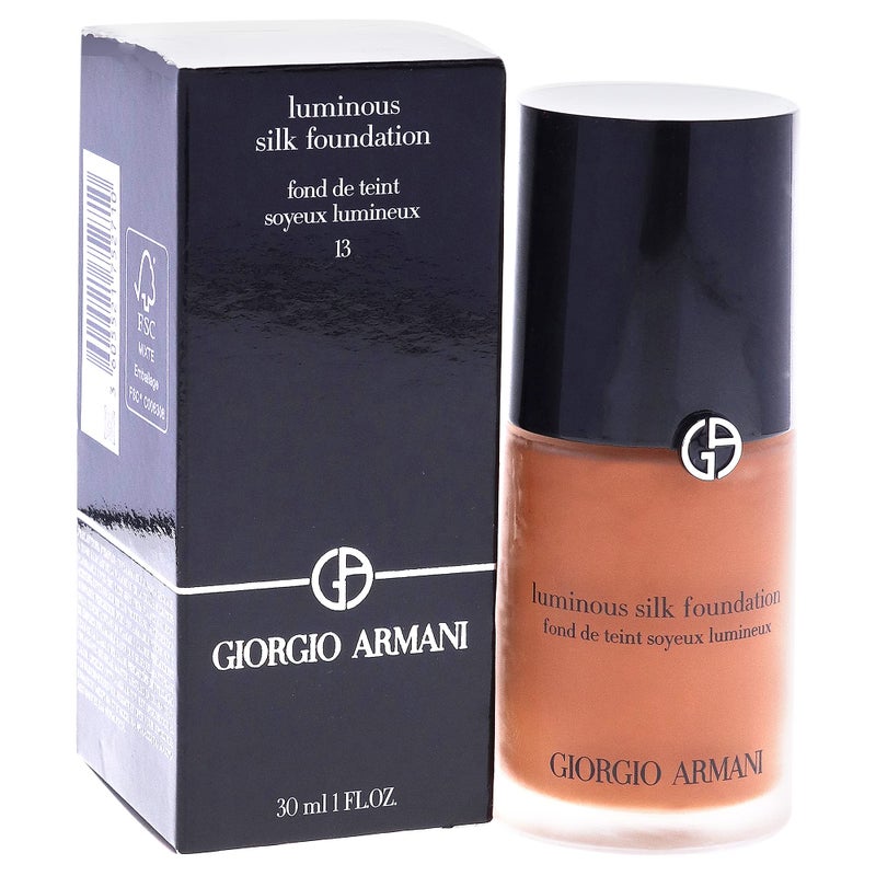 Giorgio Armani Luminous Silk Foundation - 13 Deep Neutral Women Foundation 1 oz - Image 3