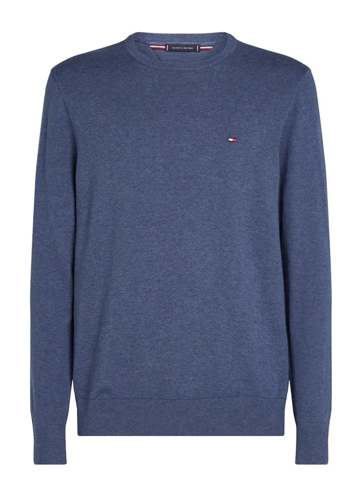 TOMMY HILFIGER  Essential Crew Neck Sweater for Men | Best Price UAE