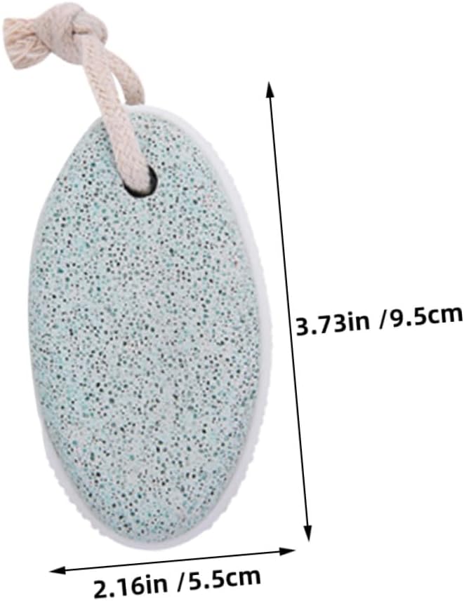 DECHOUS 3pcs Foot Scrubber Pumice Stone Dead Skin Remover Ergonomic Volcanic Mineral Exfoliator for Heel Callus Care Wet Dry Use Foot Care Tool - Image 2