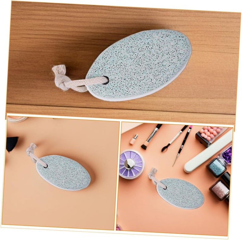 DECHOUS 3pcs Foot Scrubber Pumice Stone Dead Skin Remover Ergonomic Volcanic Mineral Exfoliator for Heel Callus Care Wet Dry Use Foot Care Tool - Image 3
