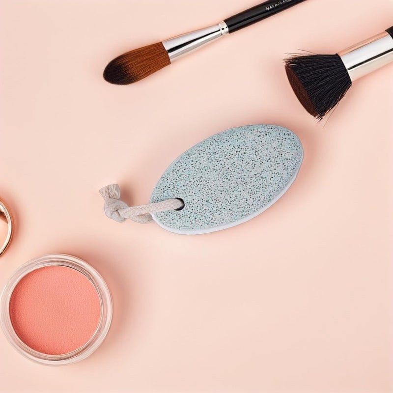 DECHOUS 3pcs Foot Scrubber Pumice Stone Dead Skin Remover Ergonomic Volcanic Mineral Exfoliator for Heel Callus Care Wet Dry Use Foot Care Tool - Image 4