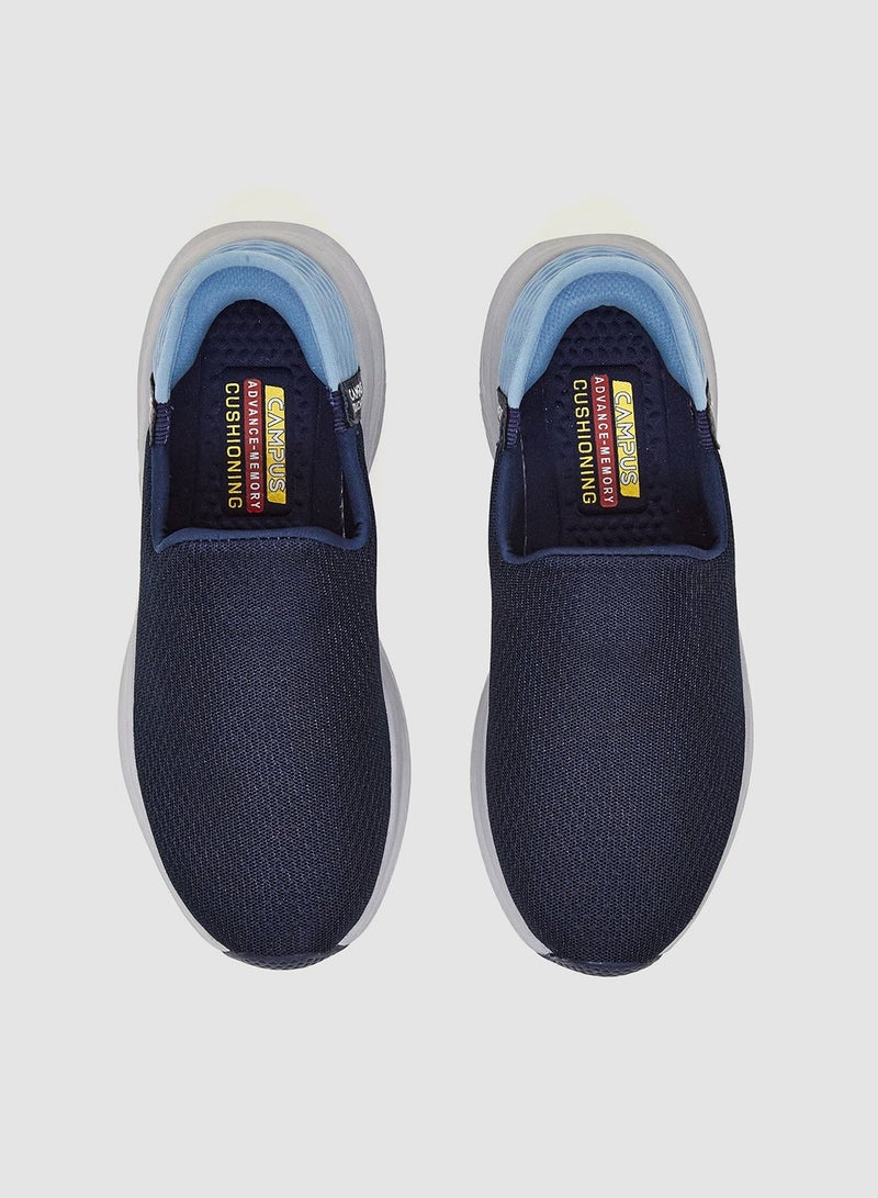 CAMPUS Women's Navy Slip On Shoes - Lightweight Shoes, Minimalist Patterned Designed for Elegance - Image 4