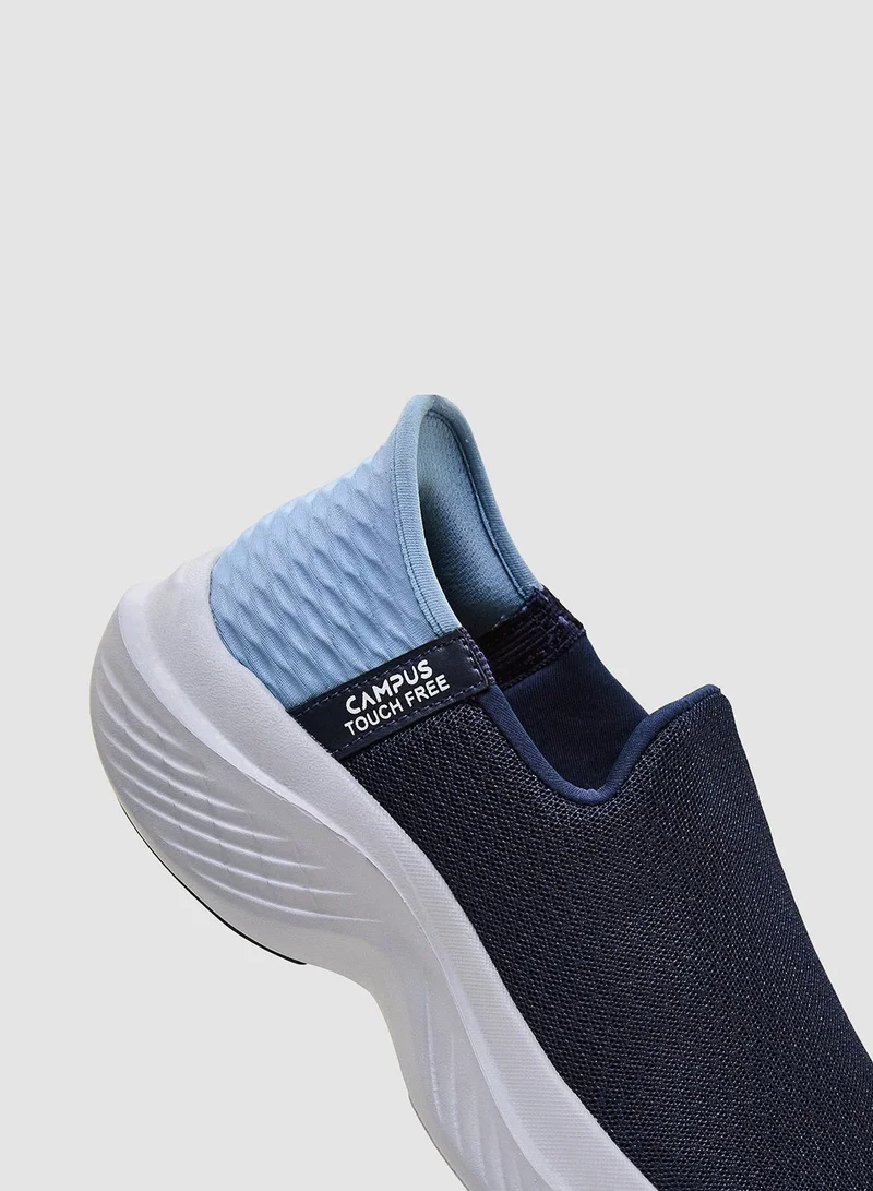 CAMPUS Navy/L.Sky Women's Navy Slip On Shoes - Lightweight Shoes, Minimalist Patterned Designed for Elegance for Women | Best Price UAE
