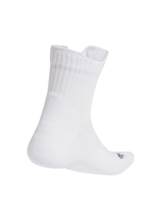Adidas Adidas Runxcshnd Sock White Running Socks For Unisex 2 - 3.5  - Image 2