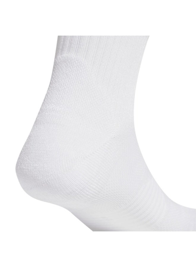 Adidas Adidas Runxcshnd Sock White Running Socks For Unisex 2 - 3.5  - Image 4