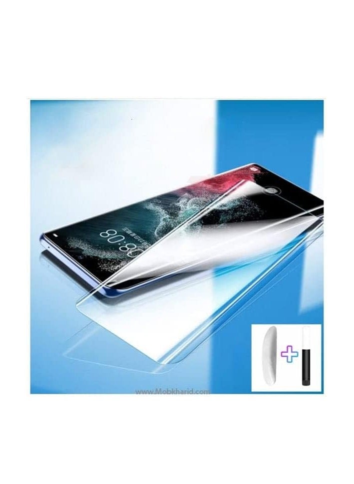 MIGOFAST Screen Protector for S22 Ultra UV Tempered Glass, Film HD Screen Saver, 9H Hardness, Bubble-free Screen Replacement Protector Film - Image 5