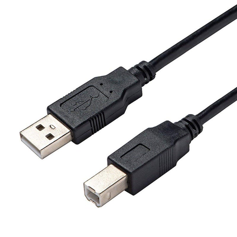AlyKets Midi to USB Data Transfer Host Cable/Cord for Akai MPK25 MPK49 MPK61 MPK88 Professional MIDI Keyboard PC Cord (6 Feet Long) - Image 1