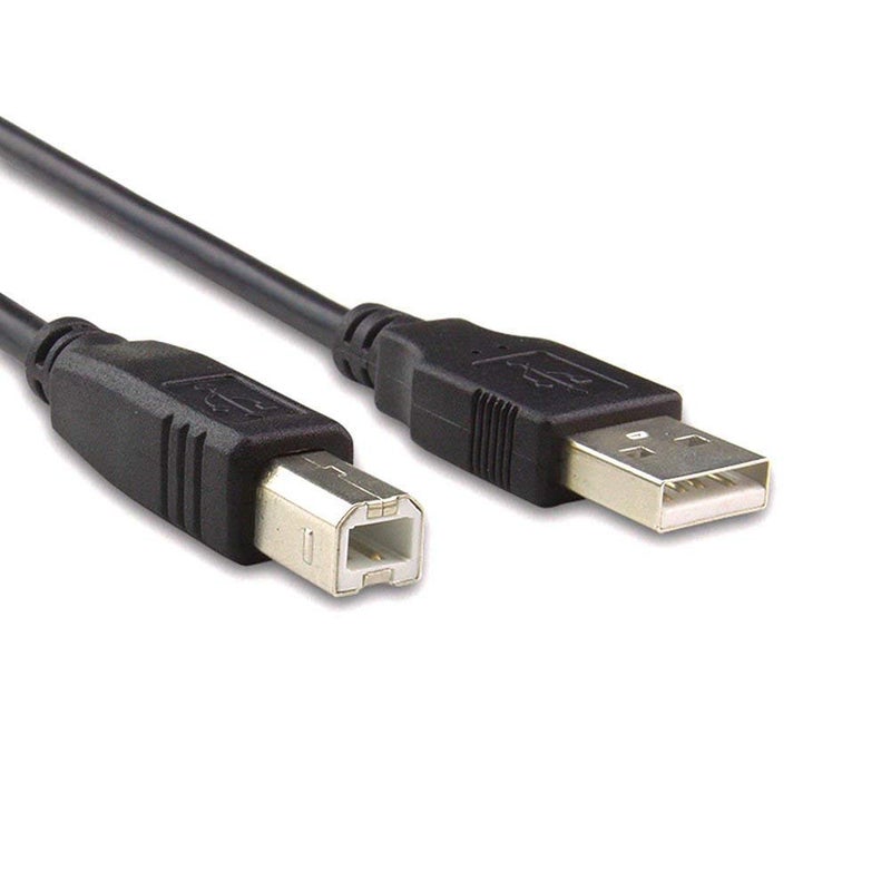AlyKets Midi to USB Data Transfer Host Cable/Cord for Akai MPK25 MPK49 MPK61 MPK88 Professional MIDI Keyboard PC Cord (6 Feet Long) - Image 2