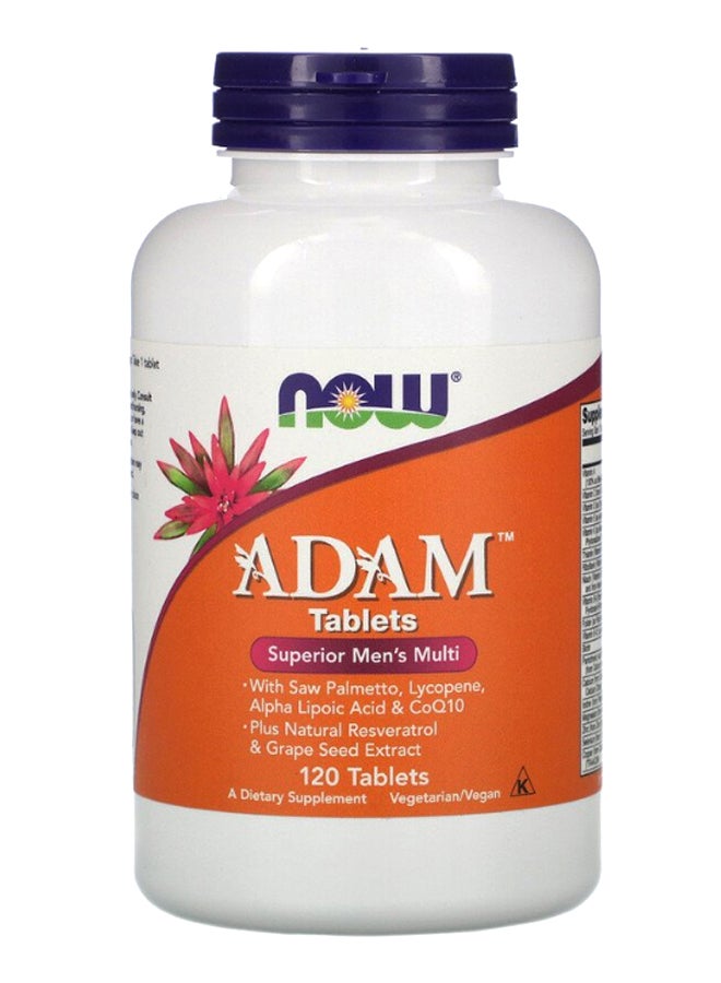 ناو فودز مكمل غذائي ADAM من ناو فودز يحتوي على 120 قرصاً - Image 1