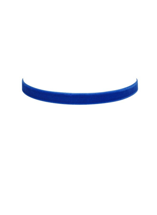 RareLove Blue Choker Necklace Tiny Velvet Choker Necklace for Women Witch Vampire Costume Accessories Gothic Jewelry - Image 1