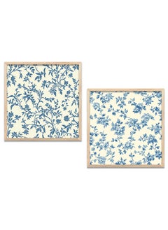 HOTHOUSE HOTHOUSE Floral Wall Art Painting Modern Wall Frames For Home Dcor Office Living Room Poster With Frame Wall Decoration Painting Premium Art Framed Wall Painting With Frames For Home Dcor Set of 2 Art 4 8X8 inch Framed 