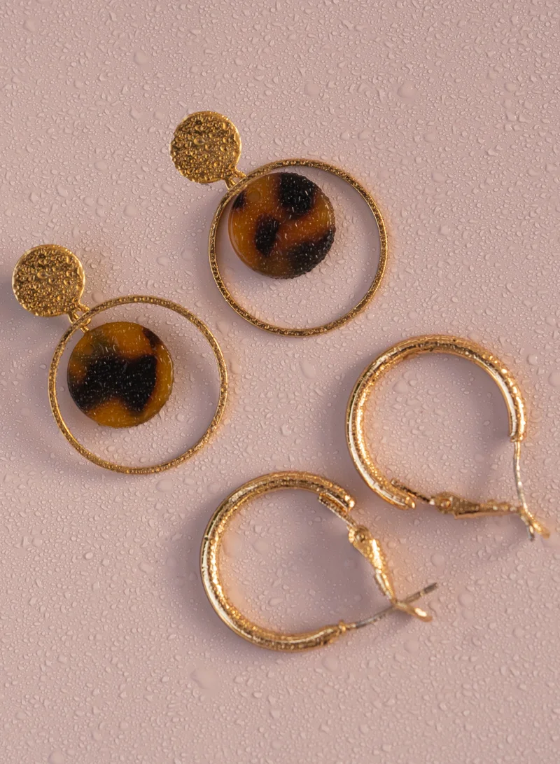 AMICA Pack of 2 Earrings
