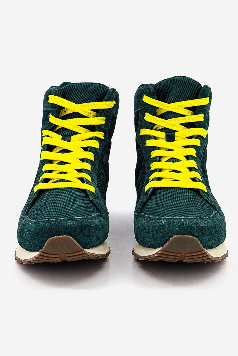 Tchibo Women Trekking Lace Up shoes, Green - Image 3