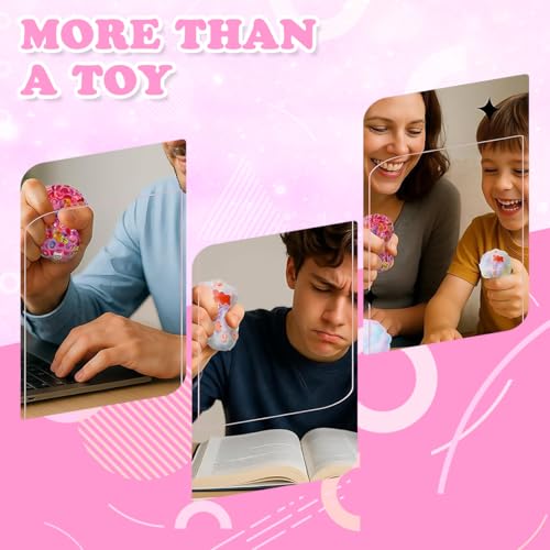 HASTHIP® DIY Squishy Making Kit, Kids 3D Silicone Mould Kit Cute Soft Silicone Jelly Kit Toy Kit for Kids Includes Tools & Accessories DIY Squishy Toy Supplies Kit for Kids & Adults Gift for Kids - Image 5