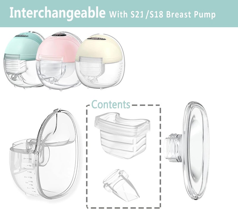 TOVVILD Duckbill Valve Silicone Diaphragm 6pcs Suitable for Mommed S21 Breast Pump Compatiable with Missaa Mumgaroo S18S19 Breast Pump Parts Replace Accessories - Image 3