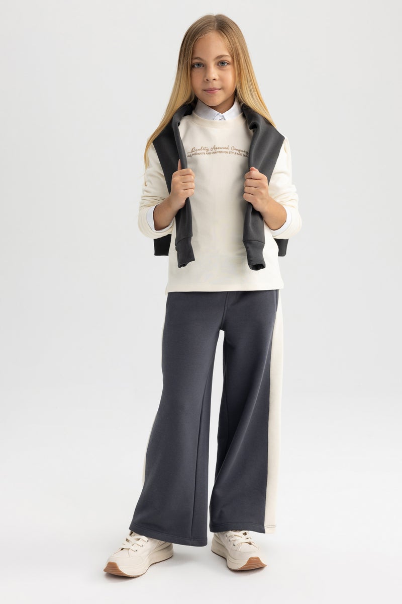 DeFacto Girl Wide Leg Trousers - Image 1