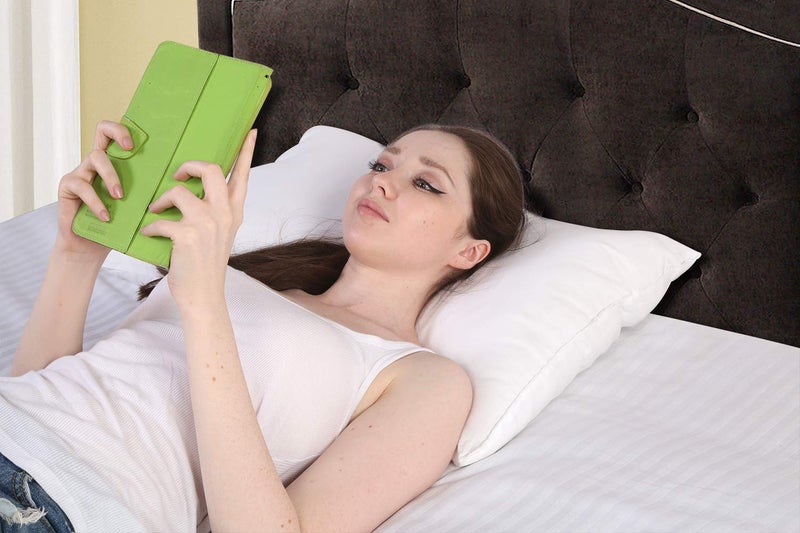 METRON- Lofty & Bouncee Nano Pocketed Spring Fibre Bed Pillow for Sleeping Soft Thick Bouncee - Image 2