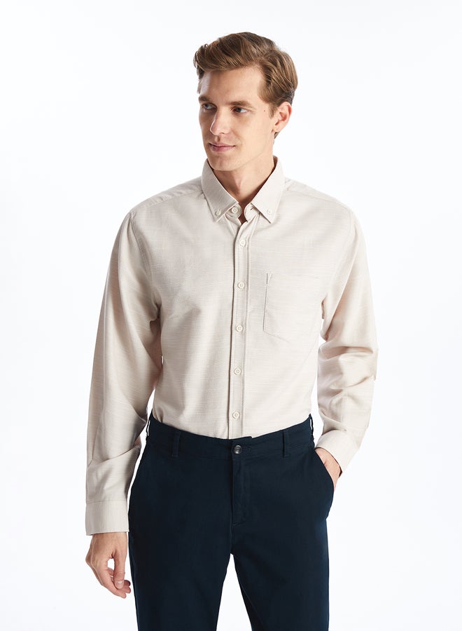 LC WAIKIKI Regular Fit Long Sleeve Men's Shirt - Image 1