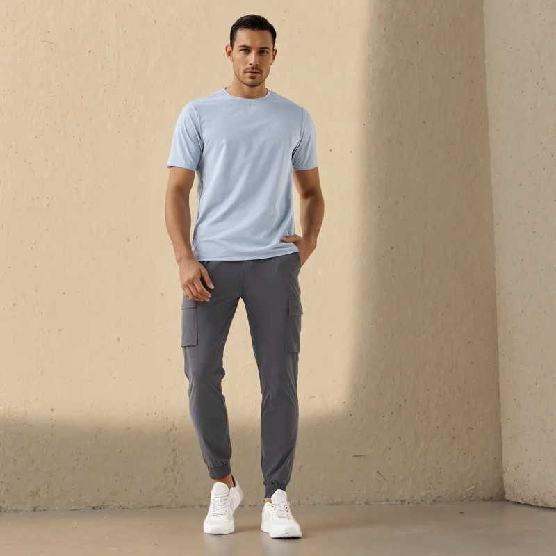ADOT by Splash Jacquard Regular Fit T-shirt