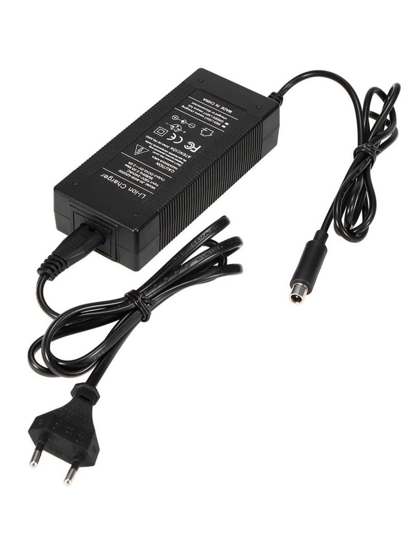 Gravity Electric Scooter Battery Charger Power Adapter for Xiaomi Mijia M365 â€“ Universal Replacement Charging Supply for Electric Skateboards & Scooters â€“ Fast Charge 42V 2A Smart Adapter with LED Indicator â€“ Black - Image 4