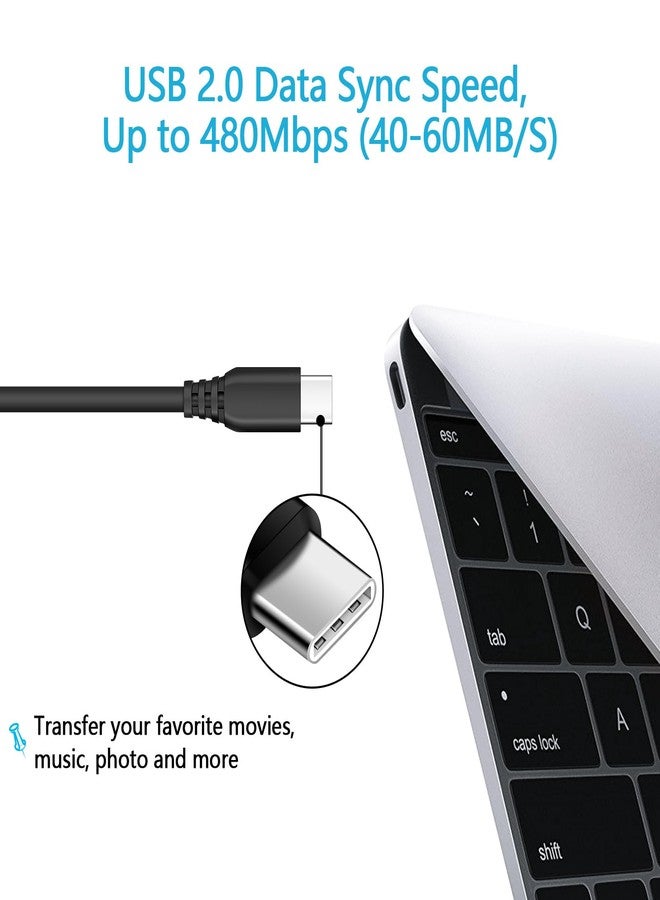 FiveBox 1Pack (6ft) Samsung Super Fast Charging Cable for Samsung Galaxy Z Fold 7 6 Flip 7 FE 6 S25 Edge S24 Ultra Plus S23 S22 S21+ S20 FE 5G, Laptop, Tablet, iPhone 15 Plus, 60W USB C to C Cable Cord - Image 5