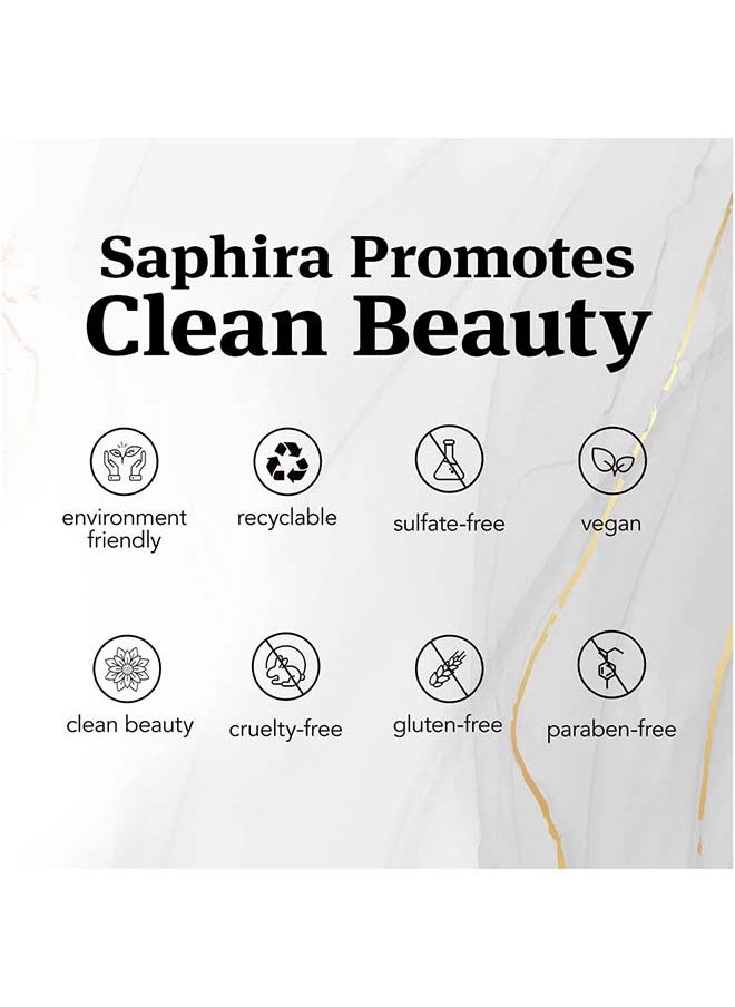 Saphira - Mineral Treatment Shampoo For Fine, Thin And Color-Treated Hair, Sulfate-Free, Paraben-Free, 250ml - Image 1