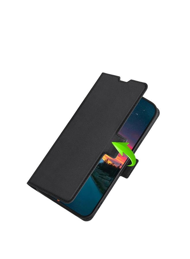 اس-توب جراب هاتف Huawei nova 9 فائق النحافة مصنوع من الجلد مع مشبك جانبي للجهد - Image 5