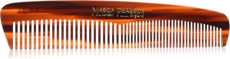 Mason Pearson Handcrafted Pocket Comb - Durable Tortoise Shell Design - Image 1