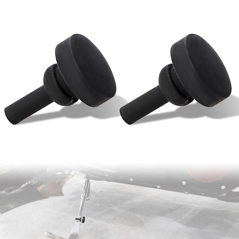 FOVPLUE 2PCS Jiffy Stand Leg BumperKickstand Bumper Pad for Harley Touring 20072024 for Electra Glide FLHT Street Glide FLHX Road Glide FLTRRoad King FLHRReplaces for HD 5024507 - Image 3