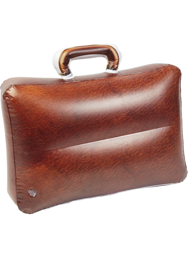 Smiffys Smiffys Inflatable BriefcaseBrown  - Image 2
