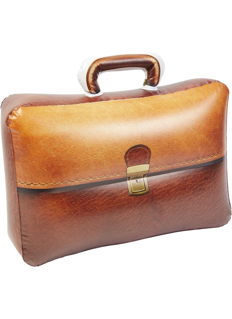 Smiffys Smiffys Inflatable BriefcaseBrown  - Image 1